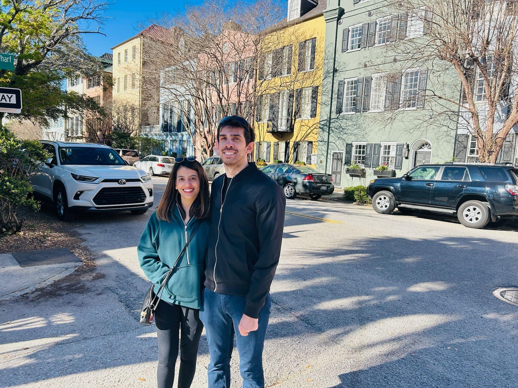 Visiting Charleston, Rainbow Row